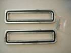 63 Dodge 330 and 440 Chrome Taillight Bezels
