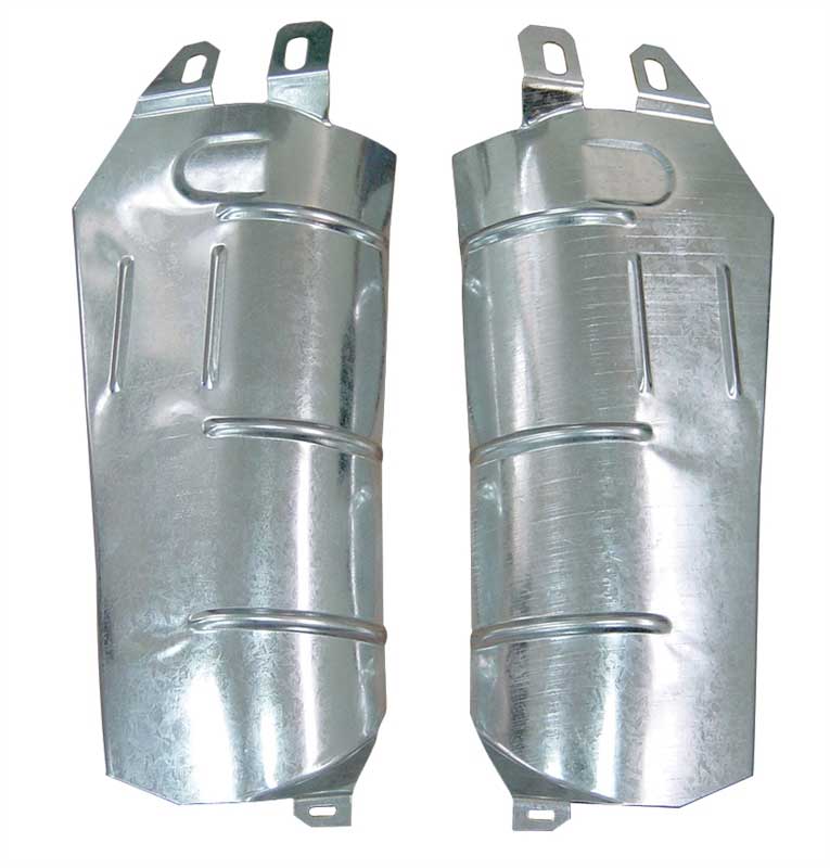 Exhaust Heat Shields - Pair - 70-74 Dodge Plymouth E-Body