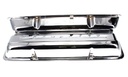 Valve Covers - Chrome - Pair - 67 Camaro Chevelle Chevy II Impala Chevy Truck; 59-67 Corvette