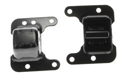 Engine Frame Mounts - Pair - 68-72 Chevelle El Camino